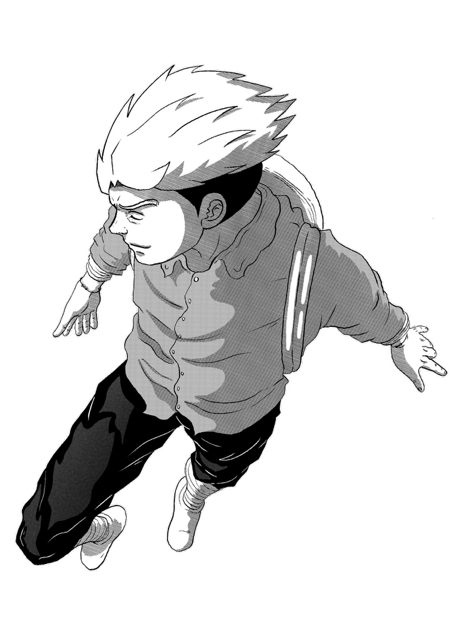 Naoki - Protagonist des Manga Naoki Bloodventure