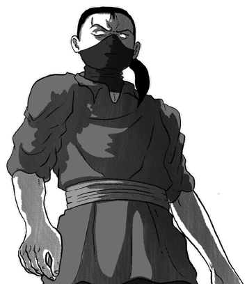 Shinzo - Antagonist im Manga Naoki Bloodventure